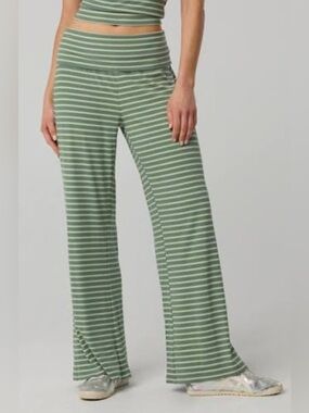NWT OFFLINE by Aerie Thumbs Up Heavyweight Foldover Trouser